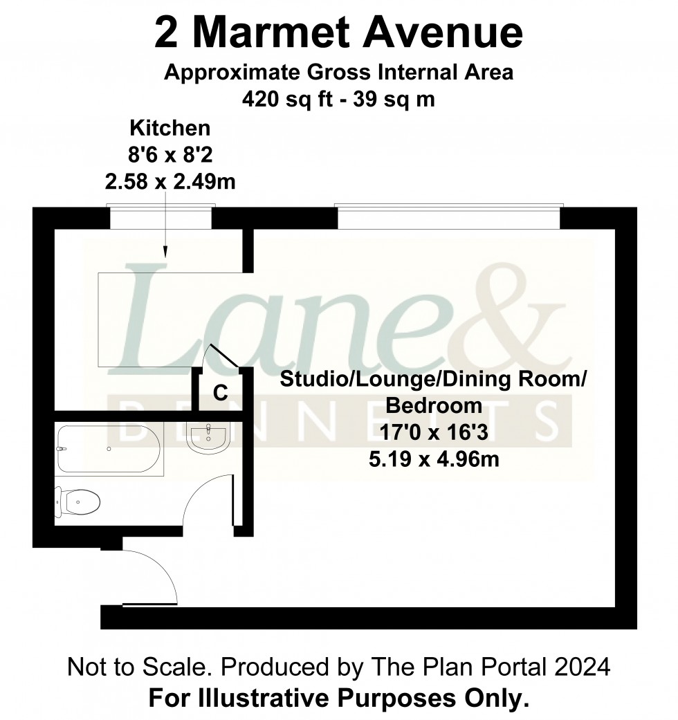 Floorplan for Marmet Avenue, Letchworth Garden City, Hertfordshire