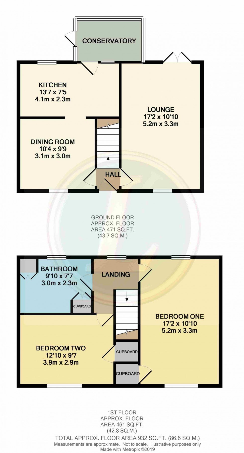 Floorplan for Langford, Biggleswade, Bedfordshire