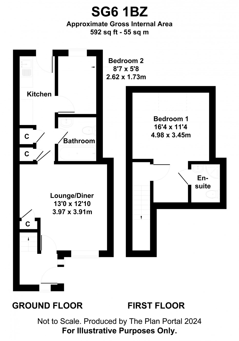 Floorplan for Station Road, Letchworth Garden City, Hertfordshire