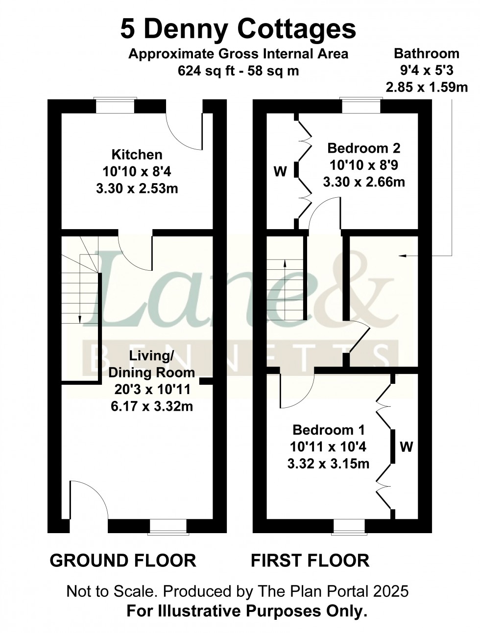 Floorplan for Langford, Bedfordshire